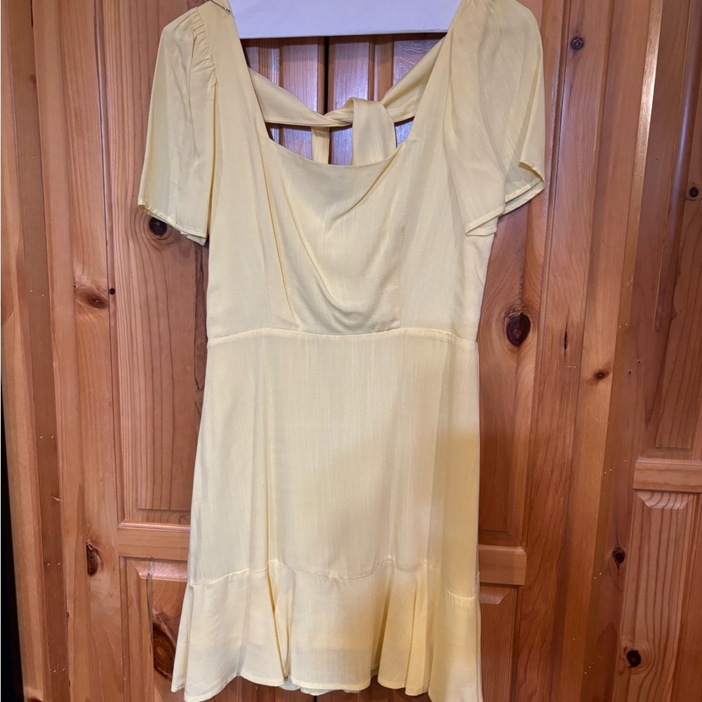 yellow dress by Altar’d State
